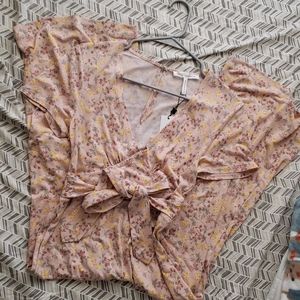 BCBG Floral Jumpsuit